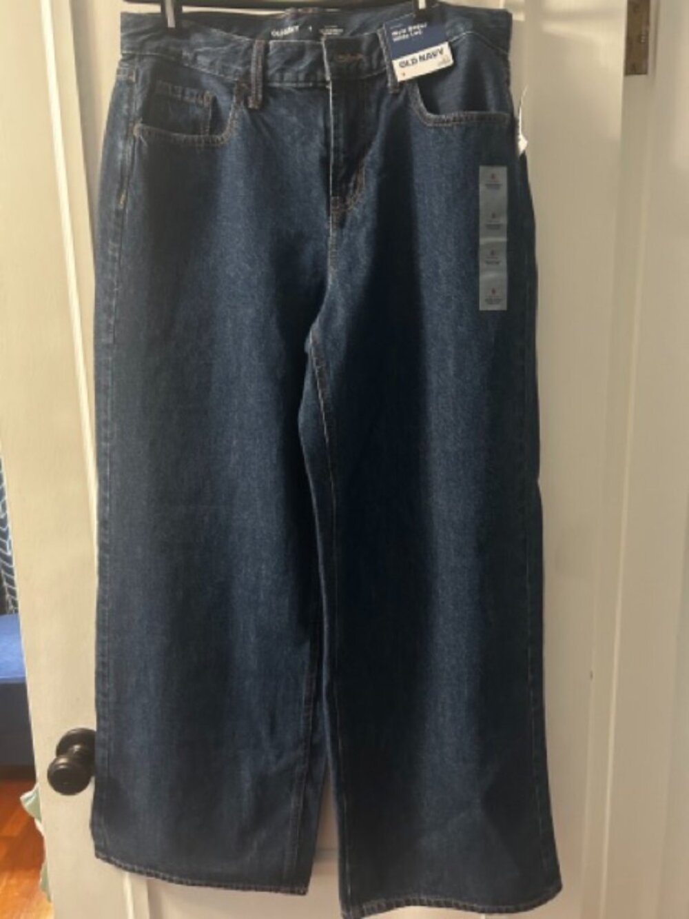 Old Navy Mid-Rise Wow Baggy Wide-Leg Jeans